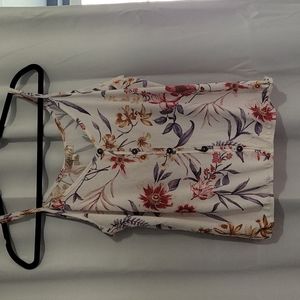 Floral tank top